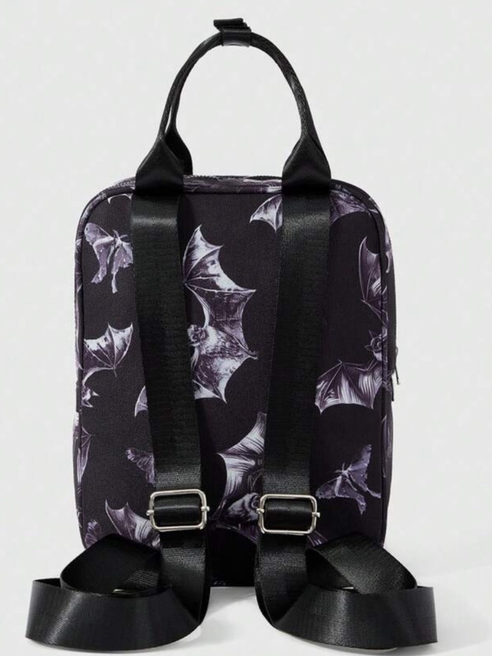 Black Bat Mini Backpack - Picture 2 of 4